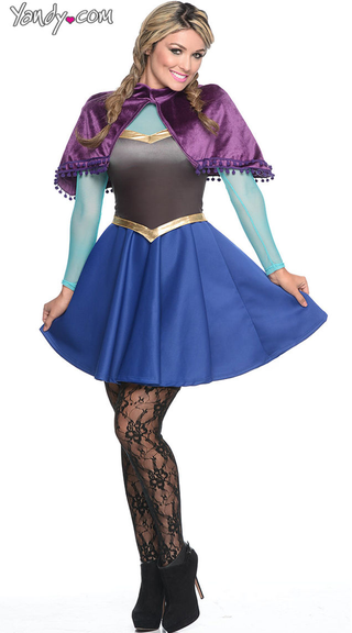 Illustration for article titled Confuse adults and horrify children with these sexy Frozen costumes